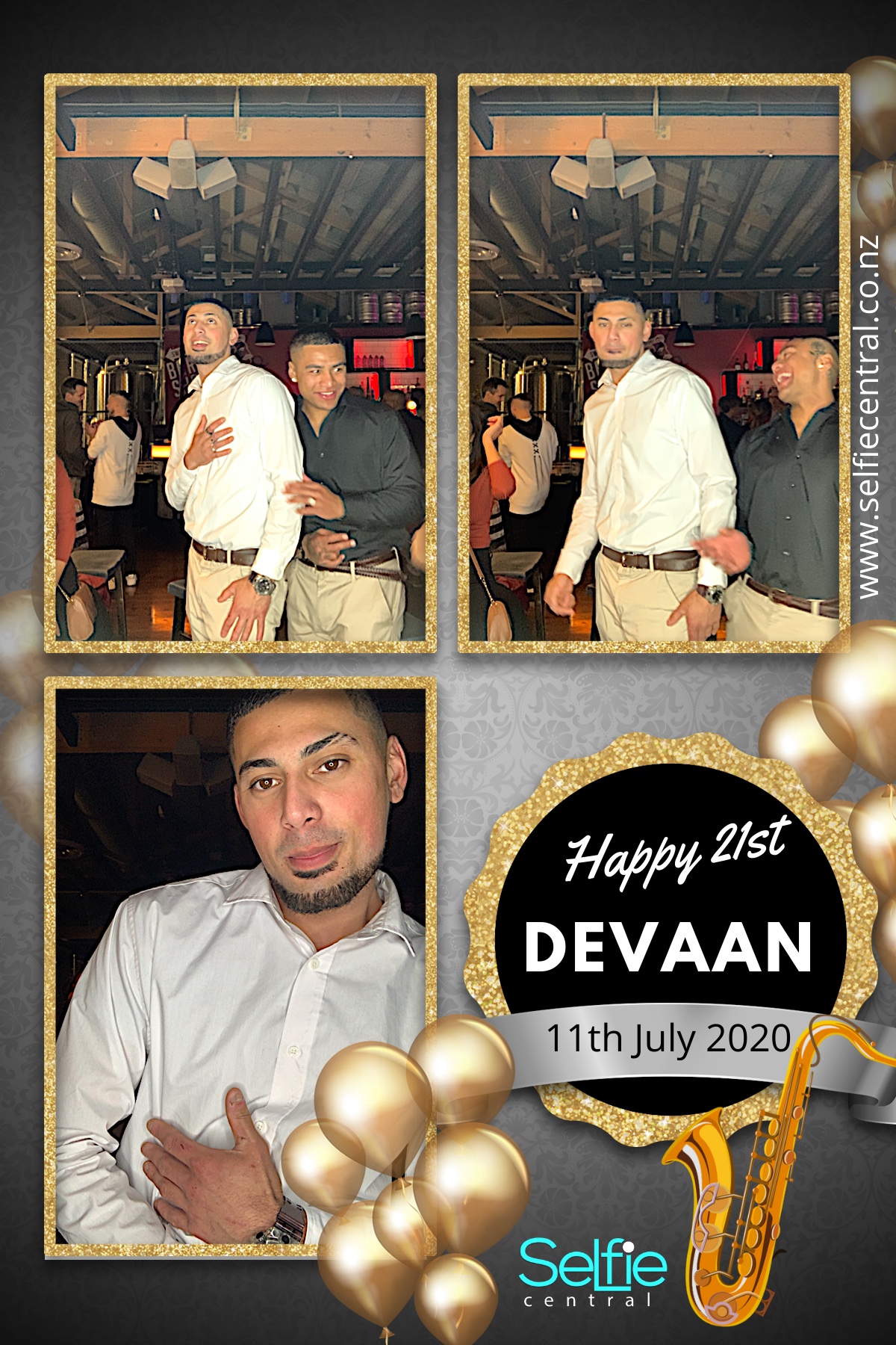 Happy 21st Devaan | View more photos from the event at gallery.photobooth.co.nz/u/SelfieCentral/Happy-21st-Devaan